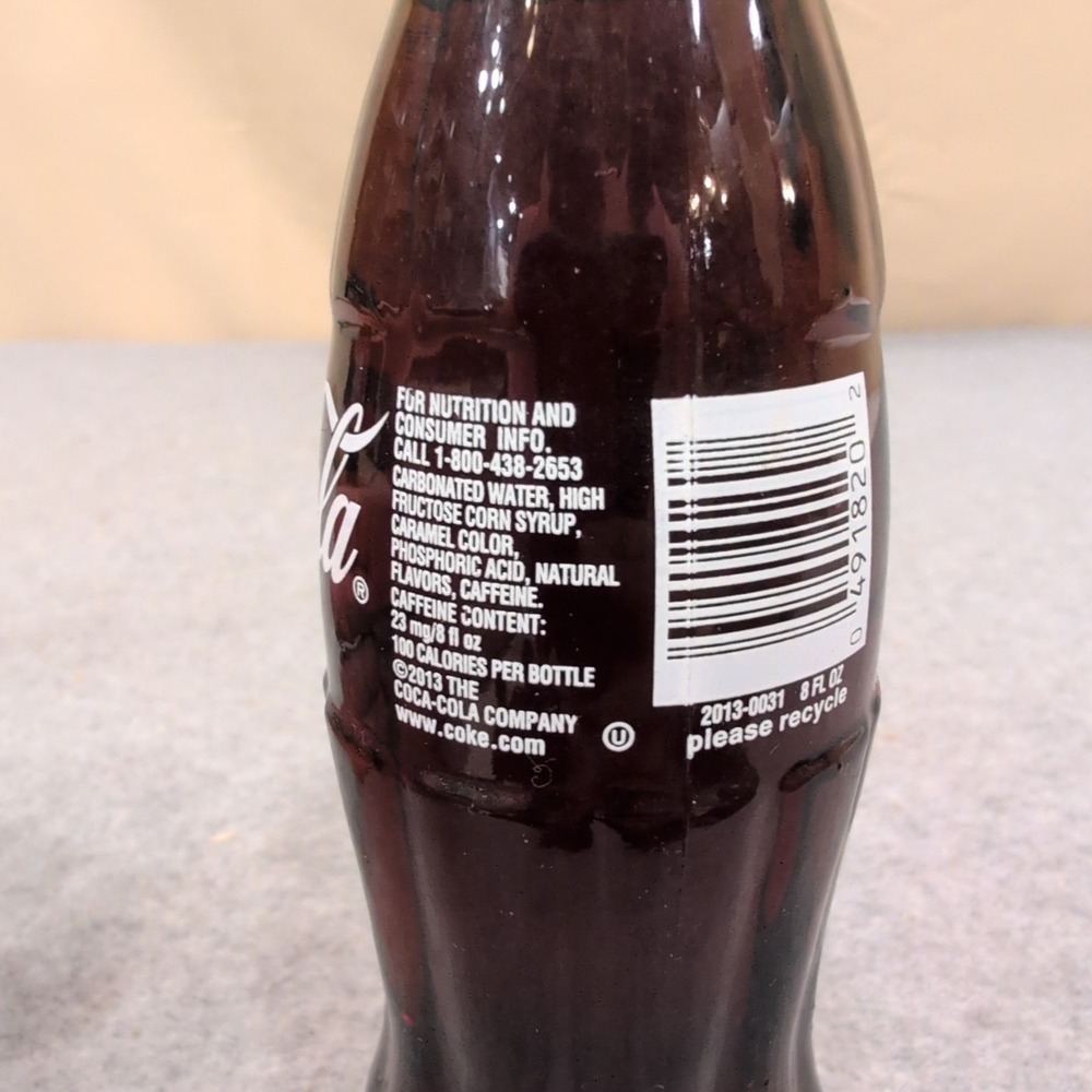 Coca-Cola 50th Anniversary Civil Rights Movement 1963-2013 Glass Bottle 8oz - Picture 6 of 6